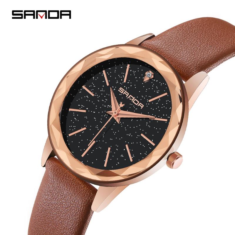 

Watches For Women Ladies Watch Quartz Wristwatches Top Big Leather Belt Clock Gifts Geneva Bling 2021