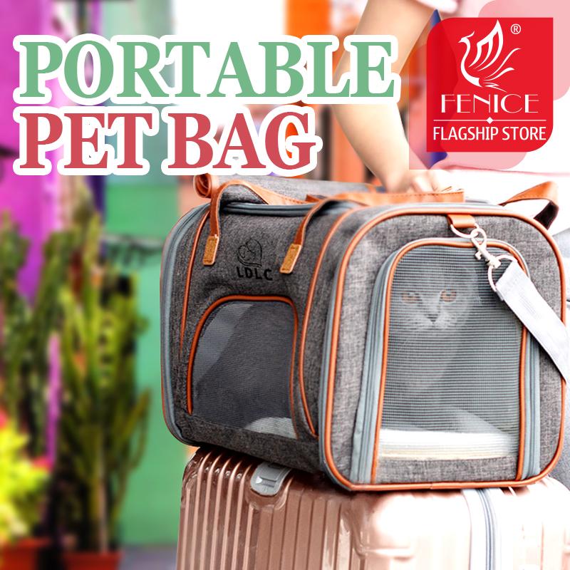 

Dog Carrier Bags Portable Pet Cat Backpack Breathable Bag Transport Carrying For Cats Small Car Seat Covers