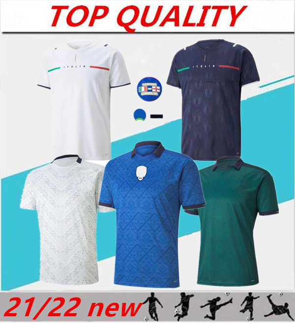 

2021 CHIELLINI national team soccer Jersey 20/21 SENSI JORGINHO BELOTTI BONUCCI INSIGNE BERNARDESCHI FOOTBALL SHIRTS, 19-21 third