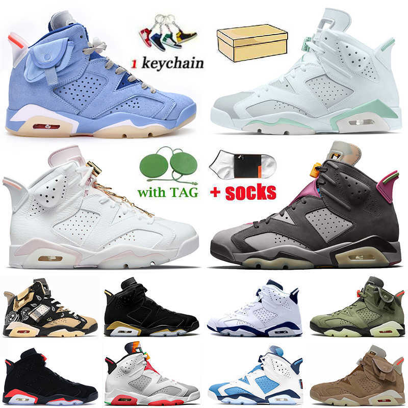 

2021 Jumpman 6s Mens Basketball Shoes Jorden 6 With Box Travis Scotts British Khaki Sneakers UNC Carmine Infrared DMP Midnight Navy Trainers, #39 pinnacle 40-47