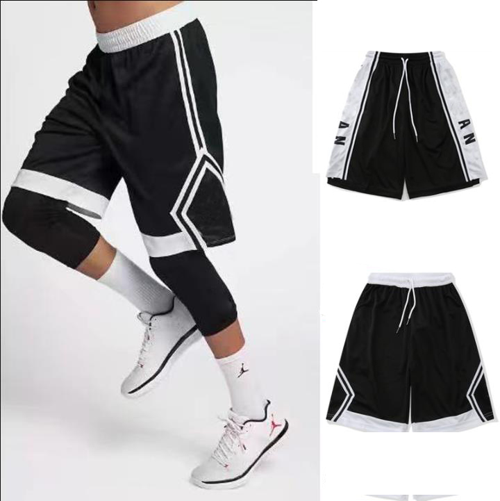 

2022 Men Casual Shorts Basketball Pants Sports Training Loose Oversized High Street Streetwear