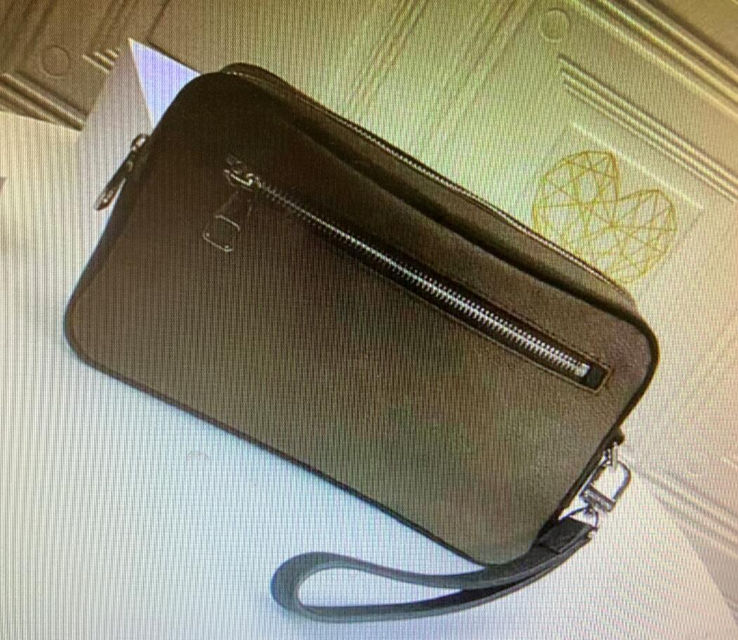 

2019 Clutch mens CASE designer handbag small pouch N41663 N41664 M42838 Toiletry Zipper Wash Organizer BIG wallet purse with serial number, Invoice