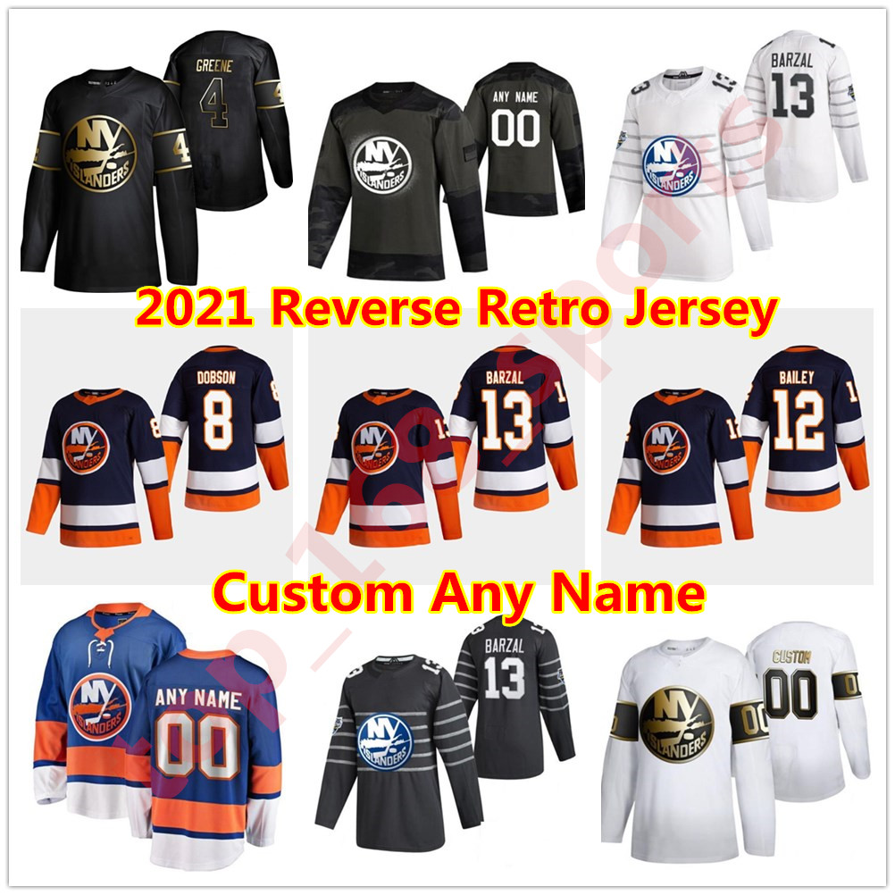

New York Islanders 2021 Reverse Retro Hockey Jerseys 8 Noah Dobson Jersey Anthony Beauvillier Oliver Wahlstrom Johnny Boychuk Custom Stitched, As pic