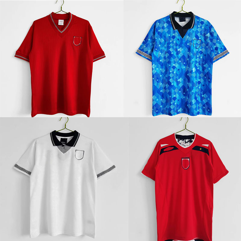 

Vintage men jerseys England commemorative Jersey Retro 84 87 90 08 10 series, Black;yellow