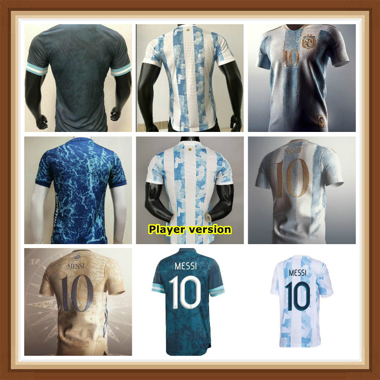 

Argentina Player Version Fans Soccer Jerseys 200th anniversary 2021 camisetas POLO Messi DYBALA DiMaria Aguero LAUTARO Men kids kits football jersey, Black;yellow