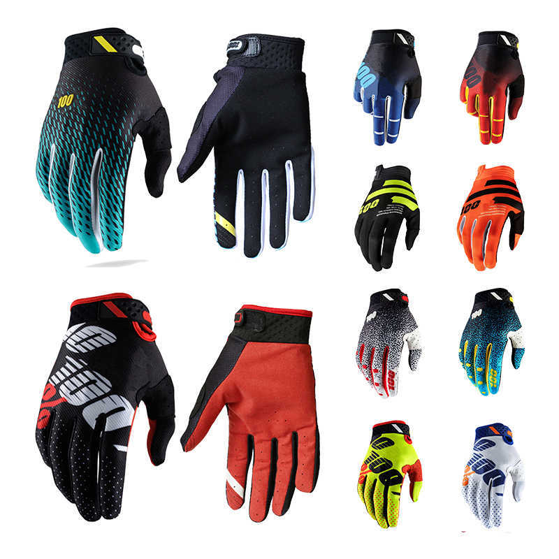 

Winter Men Sports Biking Glove Motocross Full Finger Gloves MTB Bike Motorcycle Racing Washable, Black