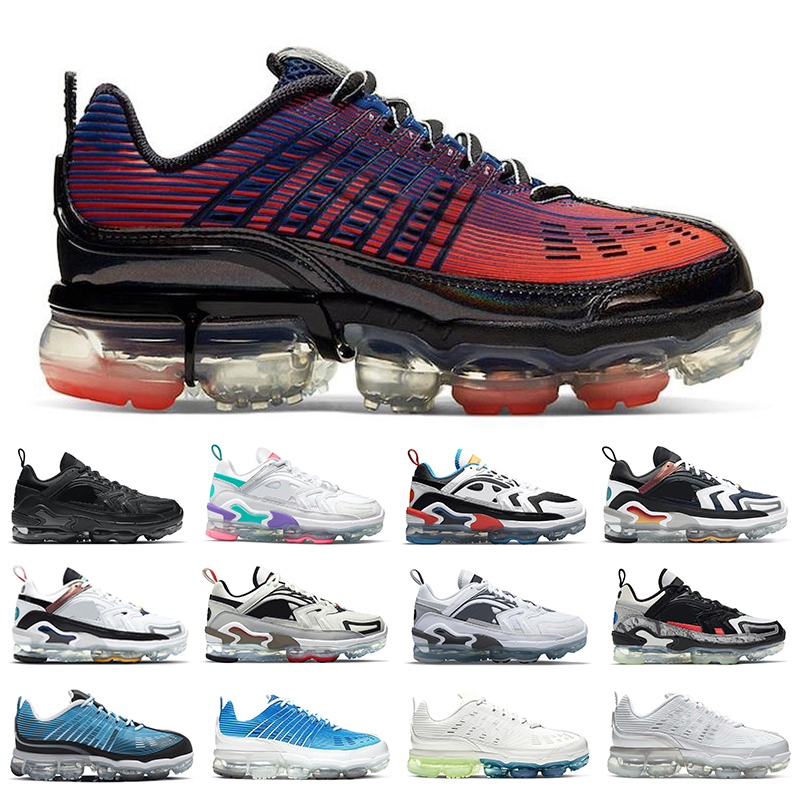 

2022 knit mesh 360 mens running shoes Gradient University Red Triple White Summit White Metallic Silver Black Iridescent men women trainers sports shoe Fashion, Item#12