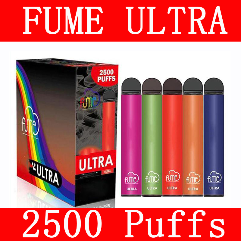 

Ultra Cigarette 2500 Puffs Disposable Vape Pod Device 850mah Battery 9ml Cartridge Starter Kit Disposable Vapes PK Puff plus extra bang xxl