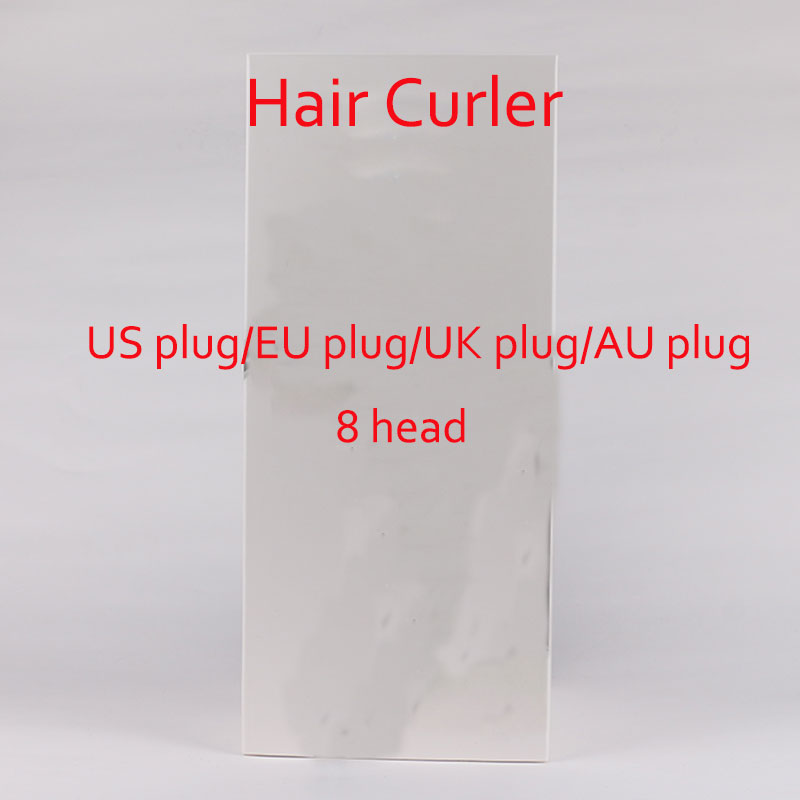 

Top Quality Hair Curler Professional Salon Tools EU/US/UK/AU Version 8Heads Curling Iron for Normal Hair with Gift Box