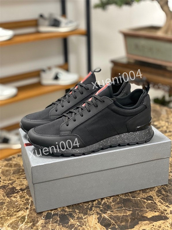 

High quality Men boots Genuine leather fashion sneakers Classic plaid casual Valentinoes shoes luxury Mens shoe The original perfect recovery, 09