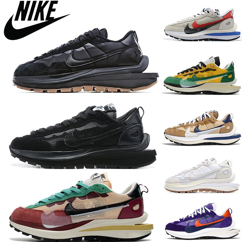 

2021 Nike LVD Sacai x Waffle mens womens running shoes vaporwaffle 3.0 Sport Fuchsia Game Royal Black White Tour Yellow Stadium Green fashion men women sneakers, Nothing