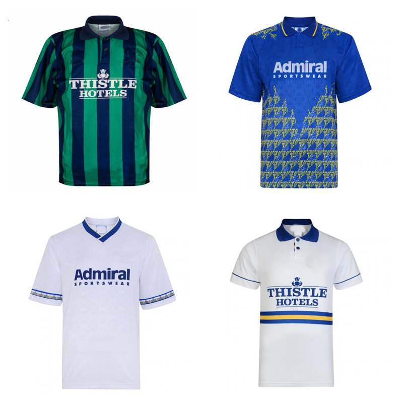 

Retro LEEDS Soccer Jersey HASSELBAINK 72 77 78 1989 90 91 92 93 96 97 98 99 2000 01 united SMITH KEWELL home yeboah away HOPKIN Classic vintage ancient Football shirt tops, 97 99away