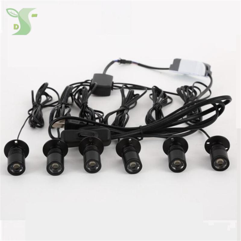 

Mini 1W LED Spotlights Combination Indoor Corridor Stair Lighting Lamp AC85-265V Spot 2w 3w 4w 5w 6w 7w 8w 9w 10w