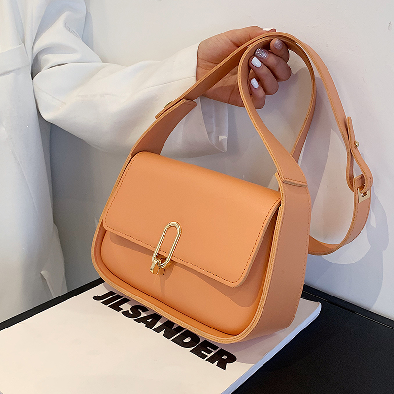 

2021 Fashion Womens Leather Shoulder Bag Soild Color Original Design Luxury Designer Handbag Mini Purse Brand White Wallets Sac, Black shoulder bag