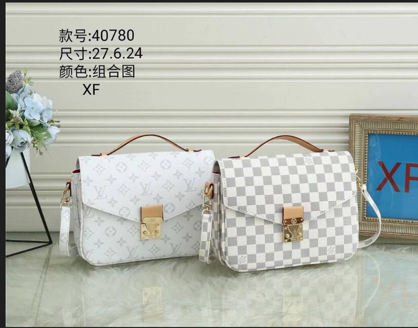 

1-2 LV LOUIS 1 VITTON women shoulder bag School Backpacks Classic men Leather Duffel Bags women messenger bags lady Handbags, Red;black