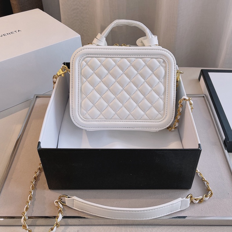 

Women Luxurys Designers Bags 2021 Top Quality Handbag Double Flap Caviar Texture C Bag Genuine Leather Colored Diamonds Messenger Ladies Tra