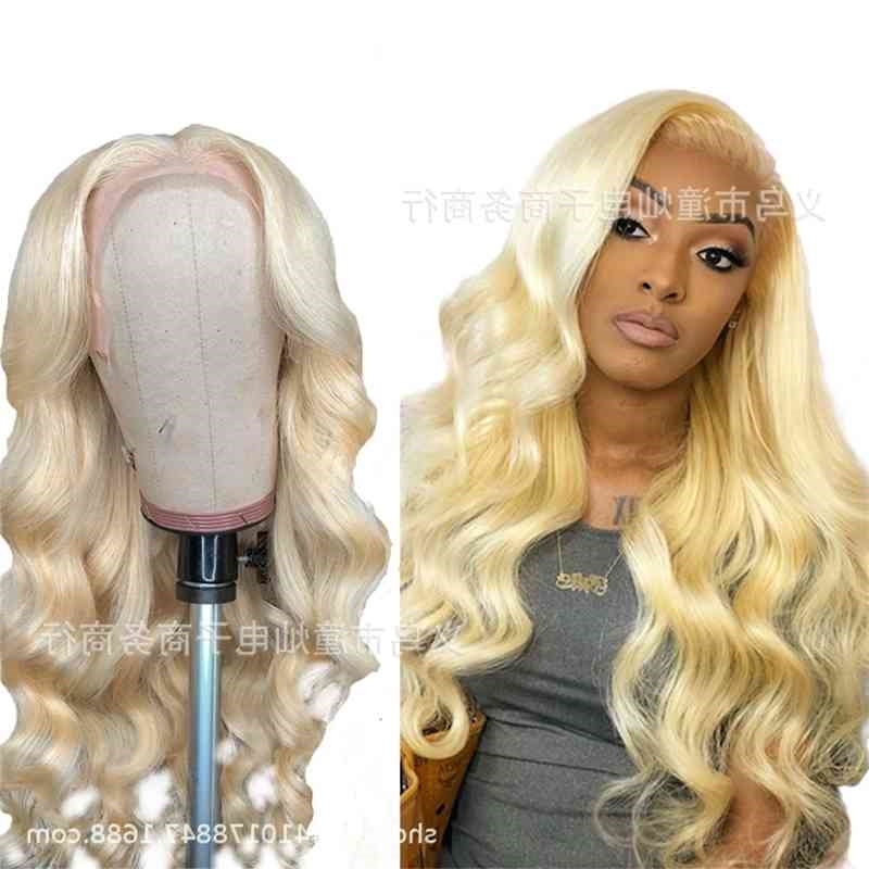 

divided Hot selling are into golden long curly hair and chemical fiber front lace . The size of wigs can be adjusted, 16