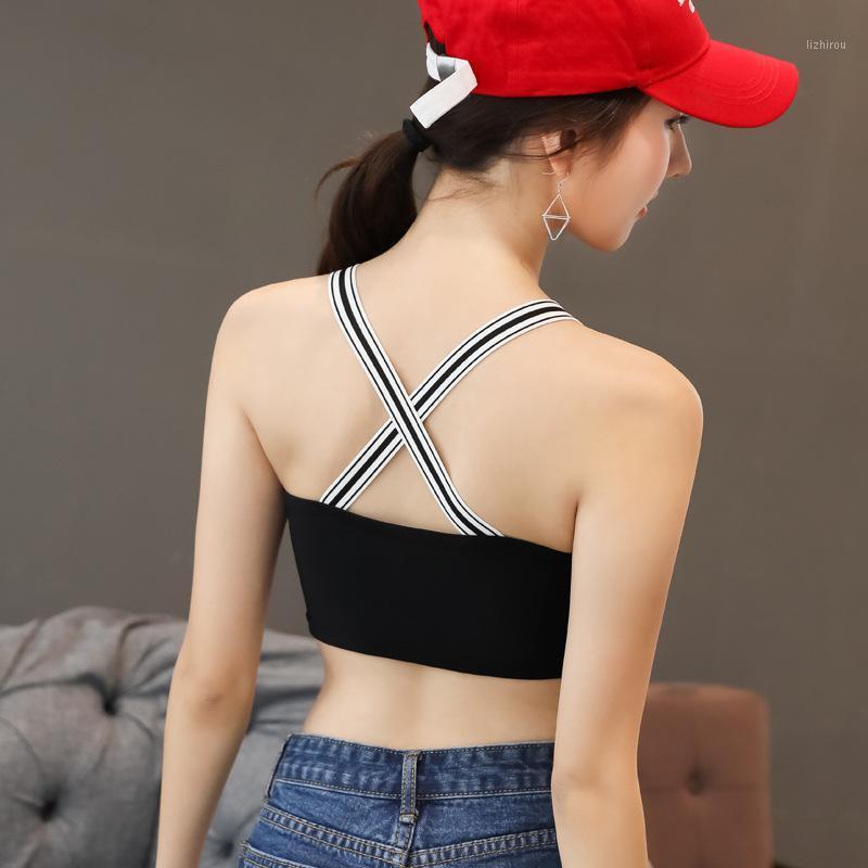 

10PCS/LOT Anyongzu Natural Color Stripe Cross Wrap Chest Beauty Underwear Bra Lady 70-110 Comfortable Bustiers & Corsets, Black