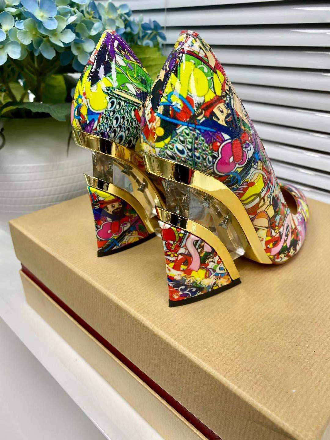 

Madeleine Pumps luxury women shoes chunky heel Designer High heels Woman dress, Split