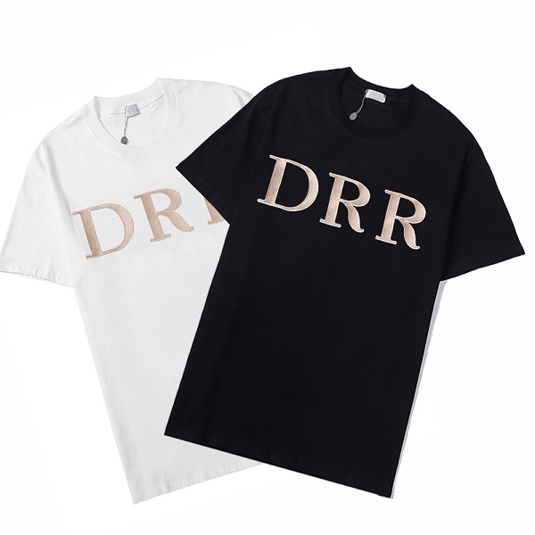 

New luxury printed t-shirt fashion personality men and women design t-shirt women t-shirt high quality black and white S-XXXL, White;black