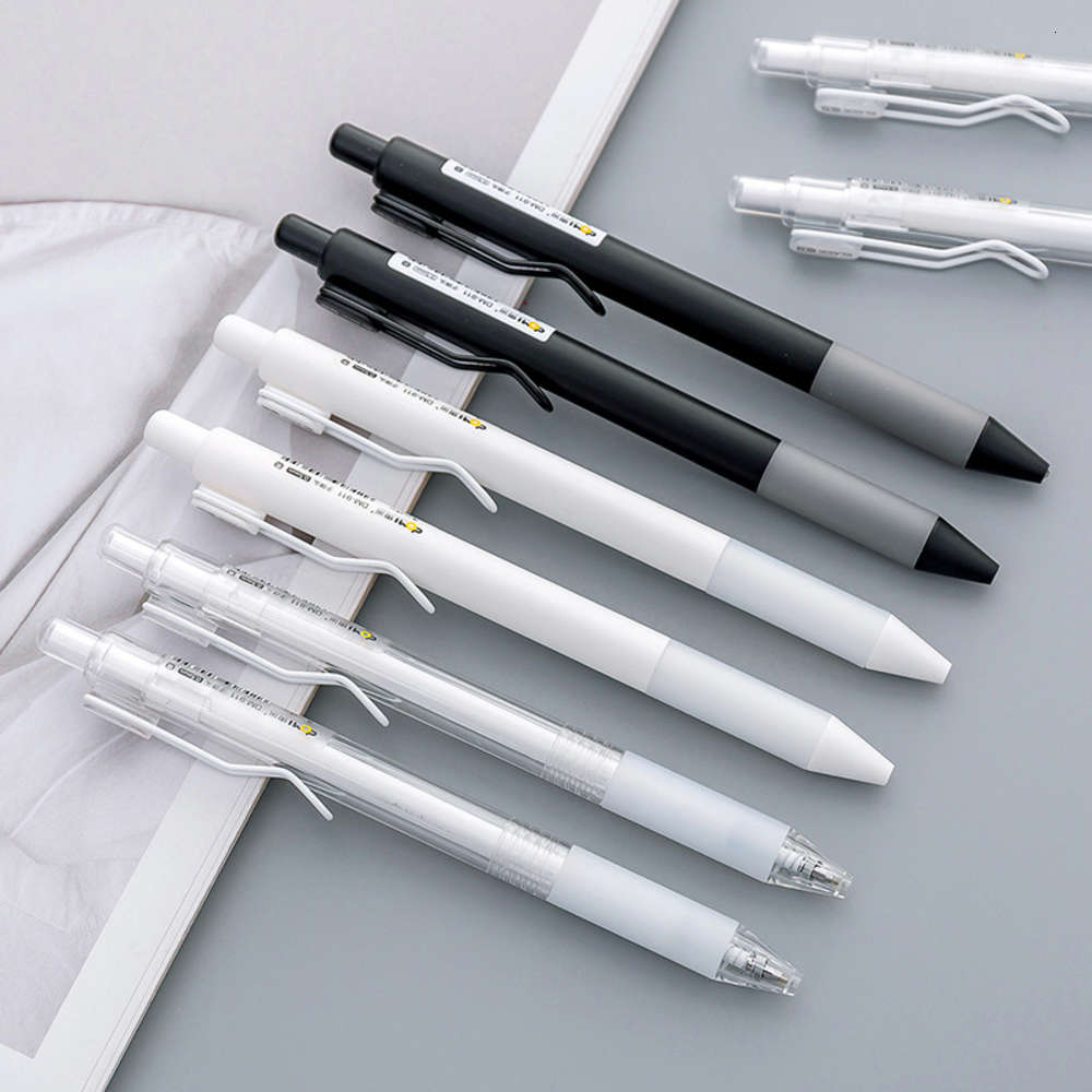 

Neutral Dongmi Pen Dm-911 Small Fresh Press Type Water Student Black Signature Office Public