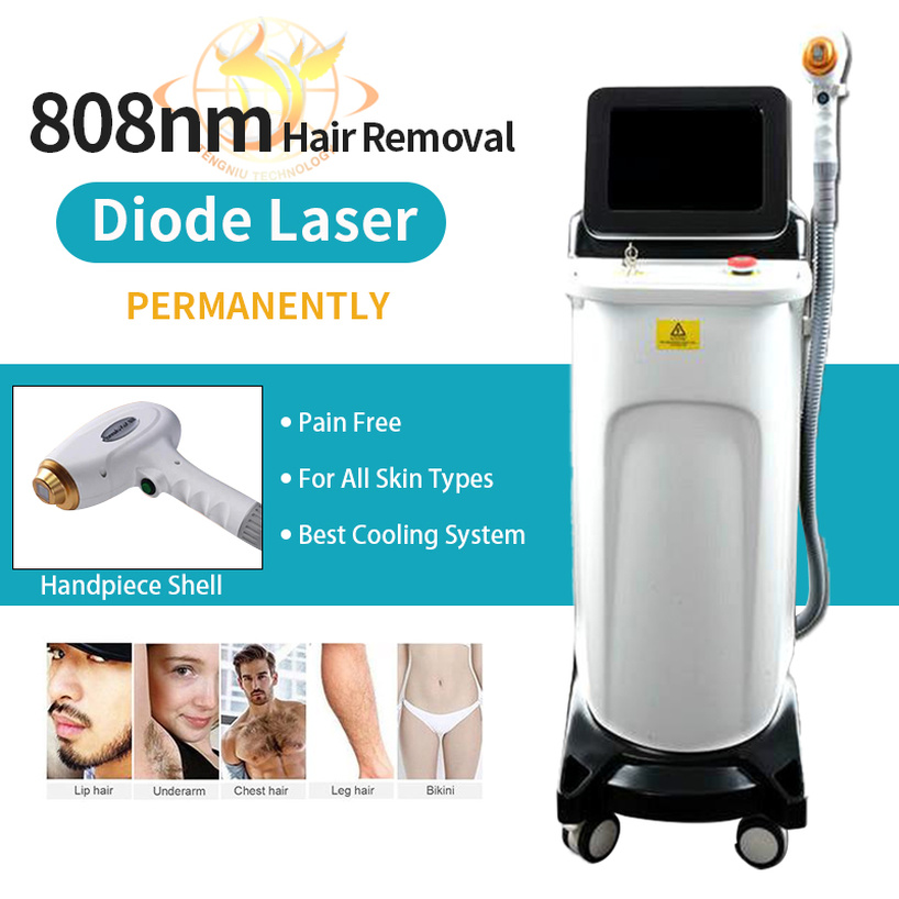 

600W 808nm Painless Permanent Hair Removal Machine Equipment Factory Price CE Approved