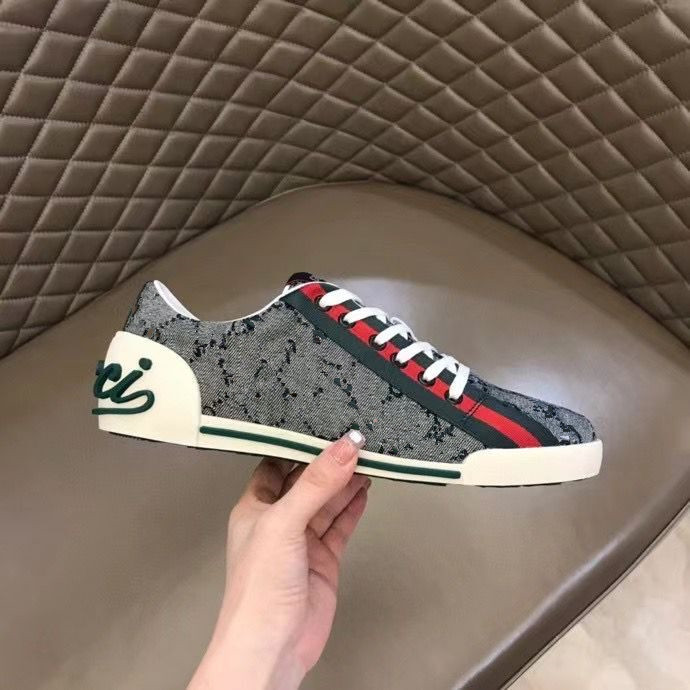 

The latest sale high quality men's retro low-top printing sneakers design mesh pull-on luxury ladies fashion breathable casual shoes kmjn00002