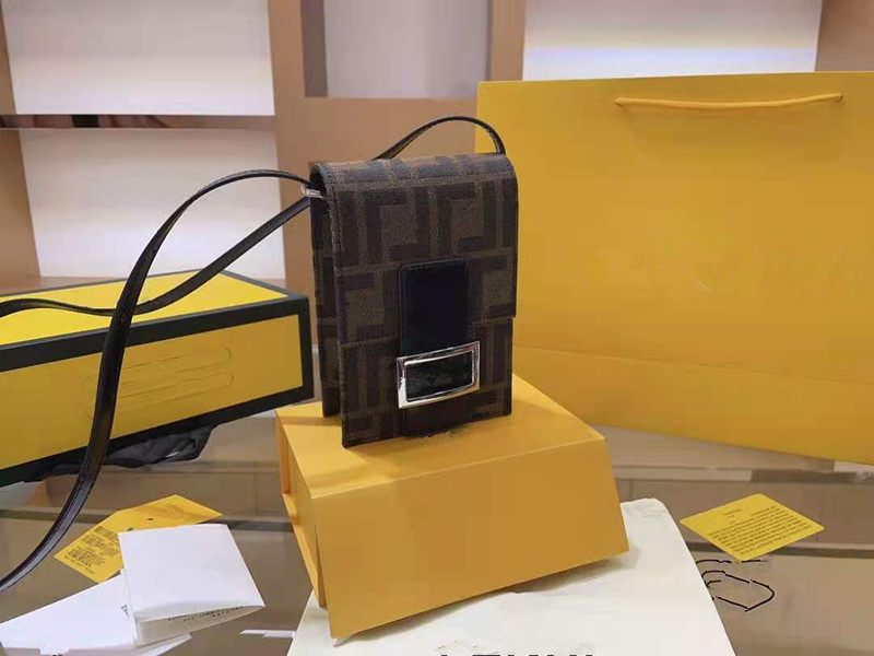 

Women Shoulder Bag Designer Crossbody Bags Small Lady Phone Purse Canvas Cow Leather Pocket 2021 Fashion Mini Purses