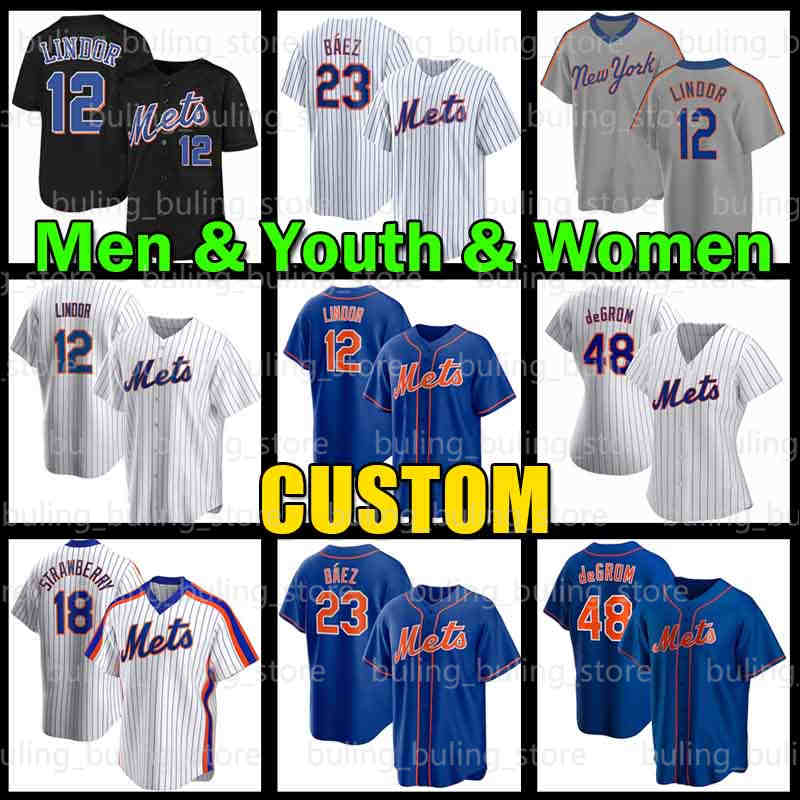 

Mets 12 Francisco Lindor Jersey 23 Javier Báez New 48 Jacob deGrom York Baez Baseball 20 Pete Alonso 31 Mike Piazza Keith Hernandez Darryl Strawberry Noah Syndergaard, Custom men (dadouhui)
