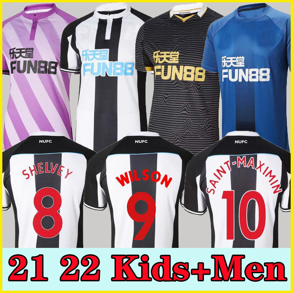 

21 22 Newcastle Soccer Jerseys home United SHELVEY WILSON 2021 2022 camisetas JOELINTON Football Shirt ALMIRON RITCHIE GAYLE LEWIS LASCELLES Men Kids Kits, Training