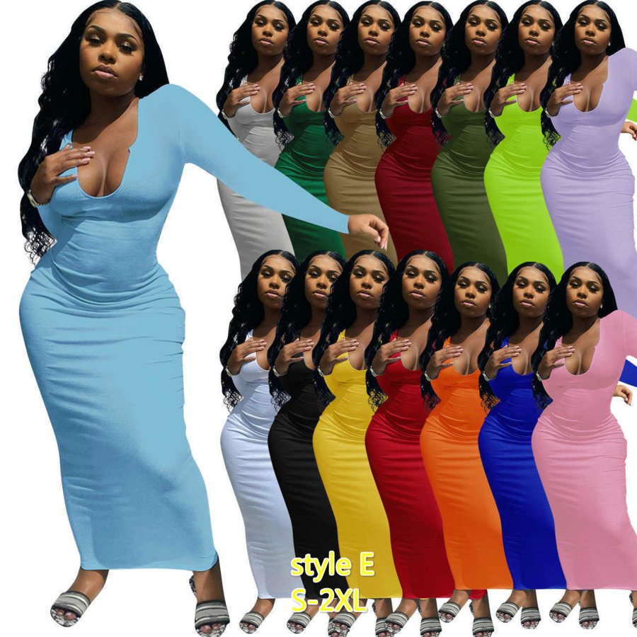 

Sexy Women Dresses Sleeveless Long Maxi Dress Fashion Summer Solid Color Skinny Stretchy Bodycon Pencil One-piece Skirt Clubwear Plus Size, Not a product;don’t choose