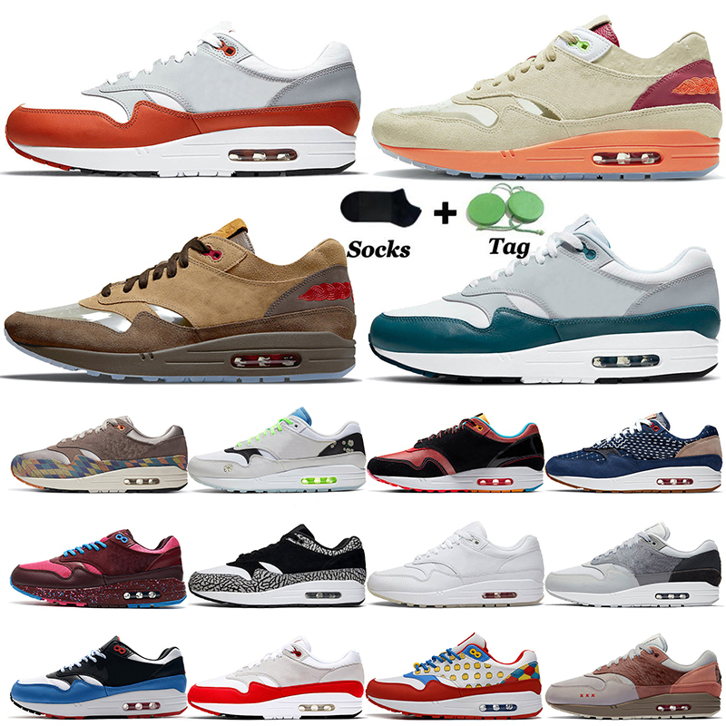 

Luxurys Designers Womens Mens 1s Running Shoes CLOT X Kiss Of Death 1 Amsterdam Trainers London Dark Teal Green Taupe Haze Sports Sneakers, #b5 dark teal green 36-45