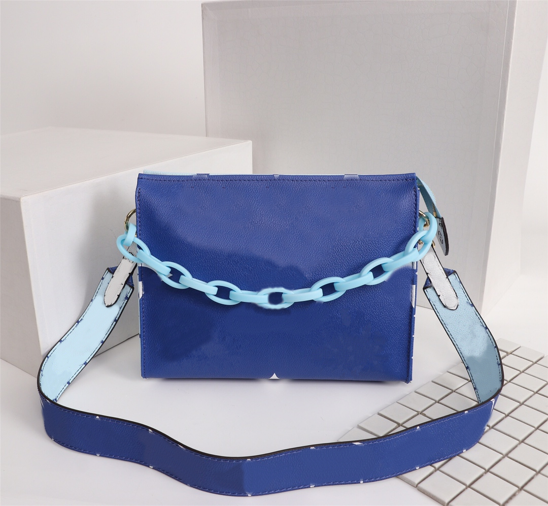 

14 2021 new L bag billfold High quality Plaid pattern women wallet men pures high-end luxury s designer L wallet with box handba8