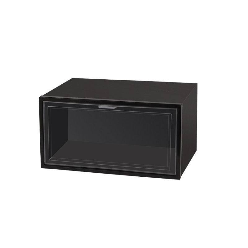 

Foldable Plastic Shoe Box Thicker Dustproof Flip Stackable Shoebox Transparent Drawer Sort Out Shoes Cabinet Organizer 2151 V2, 4 colors