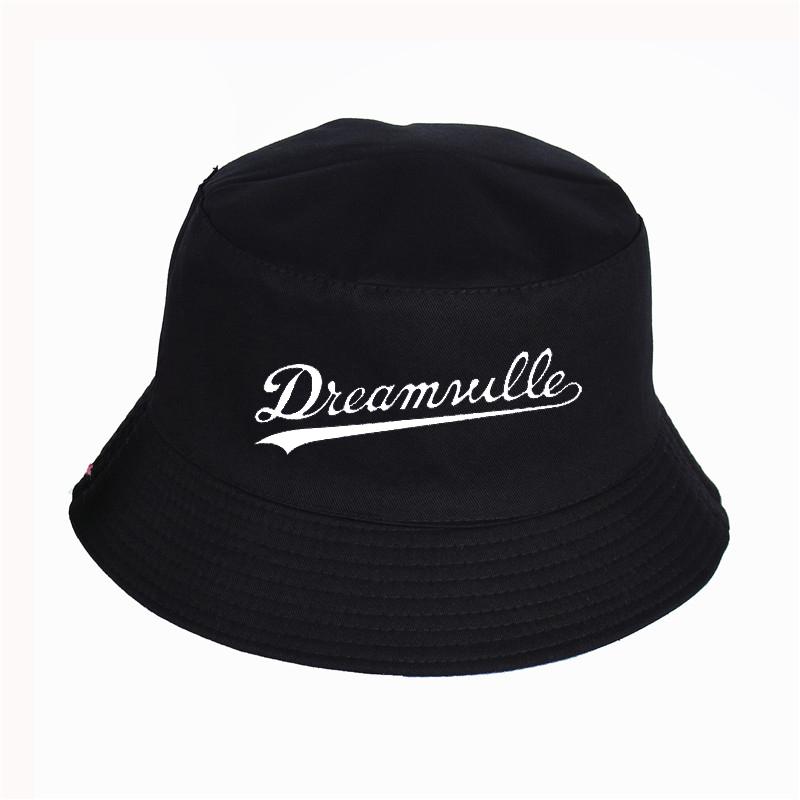 

Cloches 2021 Dreamville Print Panama Bucket Hat High Quality Cap Summer Sport Sun Visor Fishing Fisherman, White