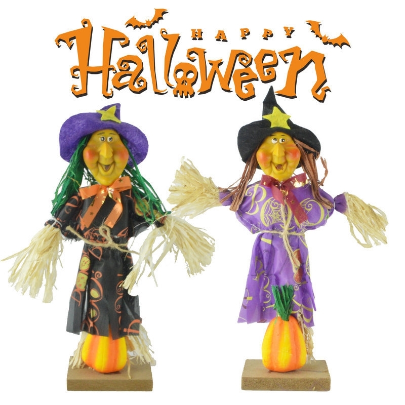 

crafts s Halloween Witch table witch Scarecrow ghost day home decoration