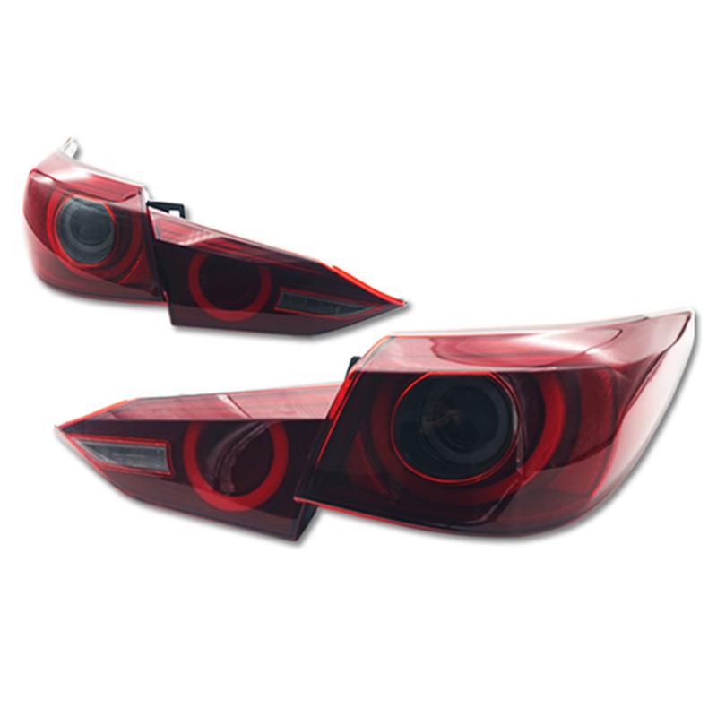 

Car Headlights 400R Skyline Style Taillight RED COLORLED Lamp 12V 2013-2021 For Infiniti Q50 STANDARD SIZE