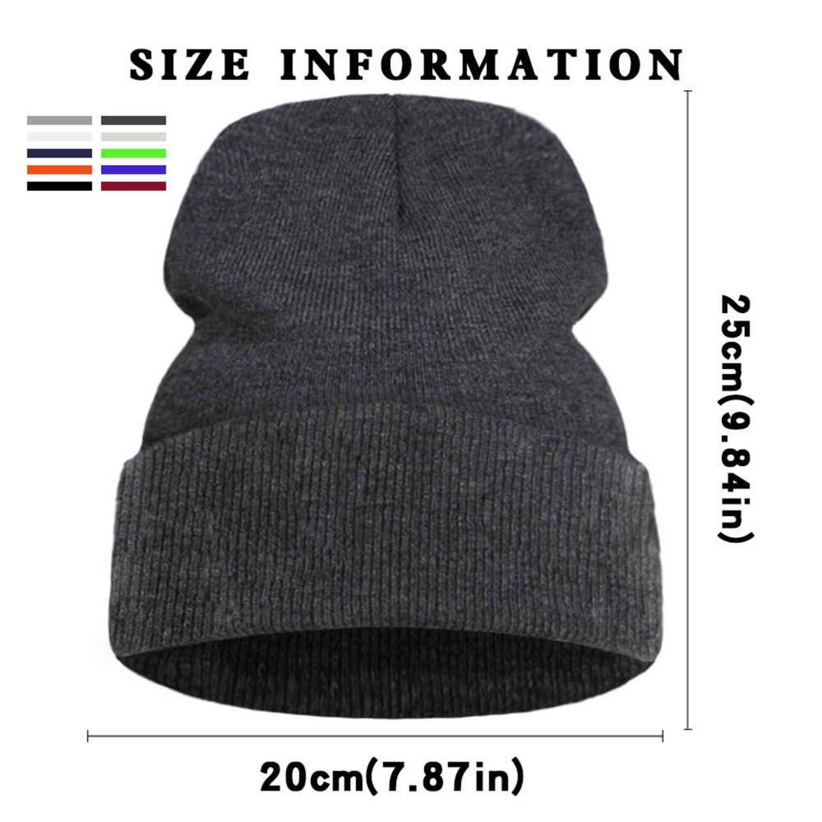 Automne / Hiver Wool Cartoon Broidered Tiger Pullover Chapeau Personnalité étiquette tricotée chapeau Q231202