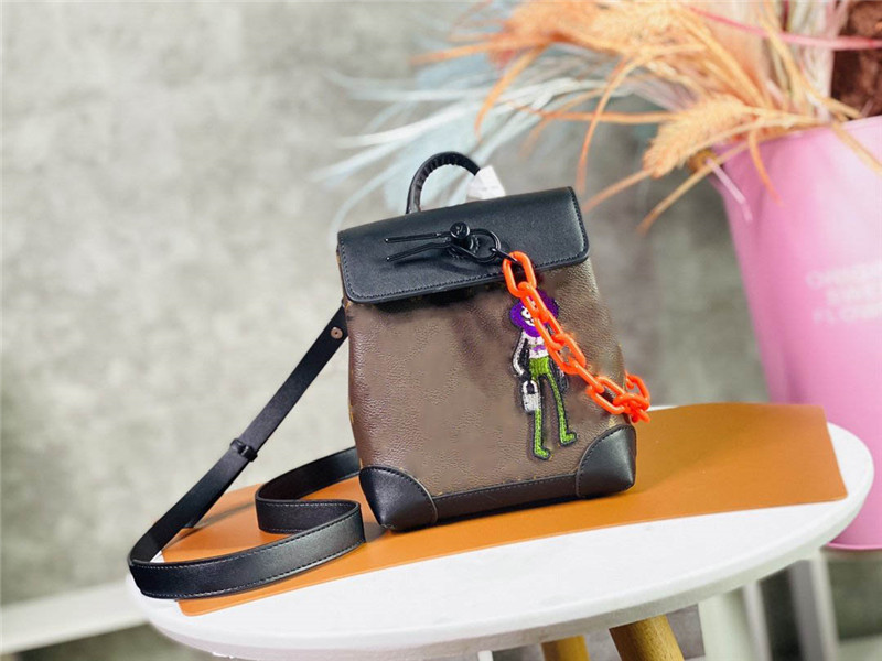 

Designer Luxury Steamer Nano Crossbody Bag M80327 schoolbag mini Backpack