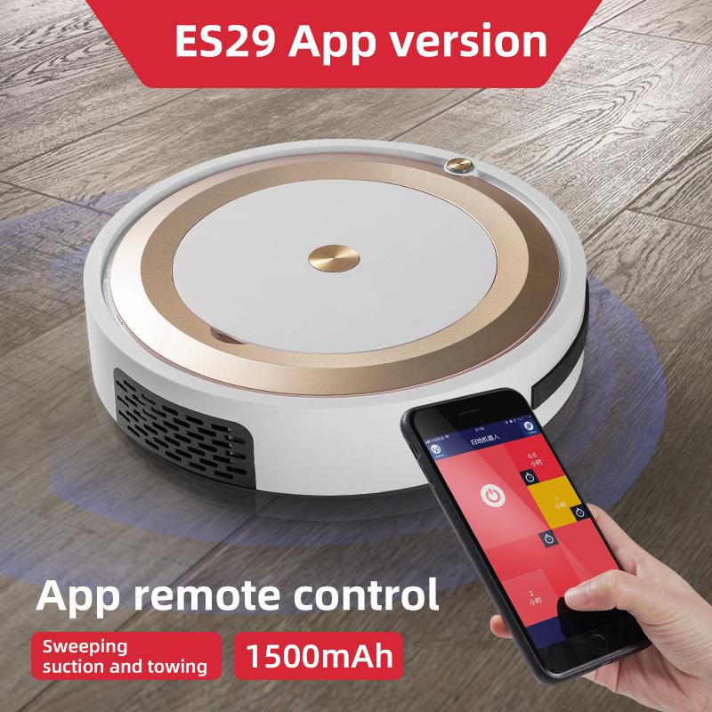 

Vacuum Cleaners ES29 Smart Robot Cleaner Mobile Phone APP Remote Control Can Timed Dry And Wet Dual Purpose