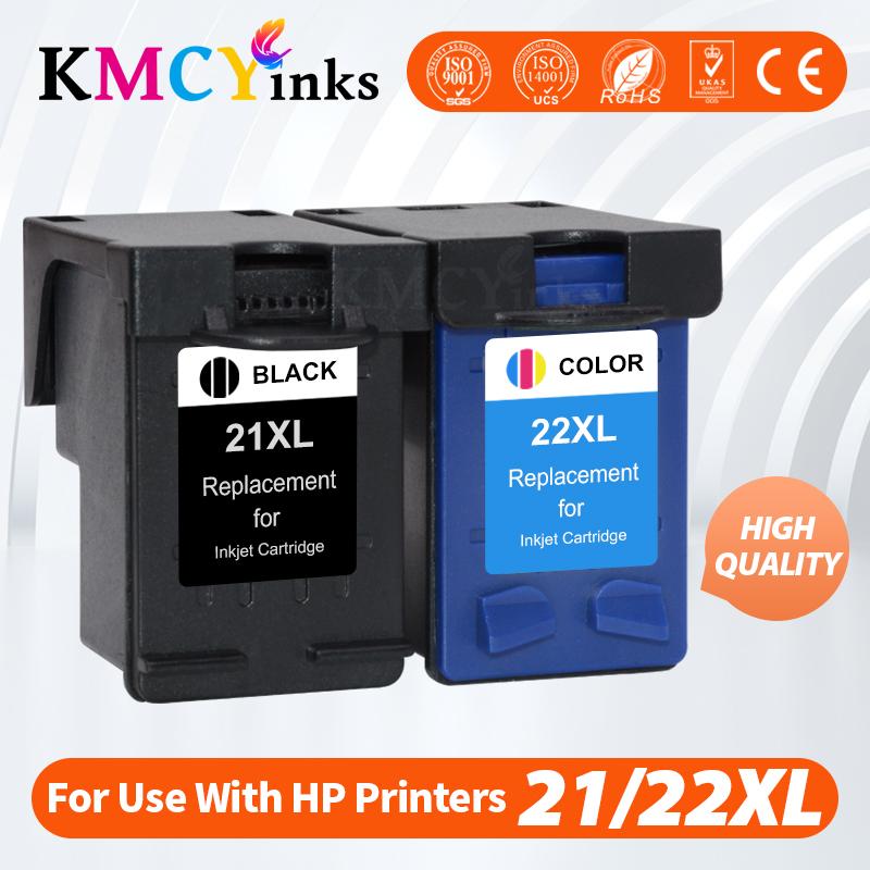 

KMCYinks Ink Cartridge Replacement For 21 21xl 22 F2180 F2200 F2280 F4180 F300 F380 380 D2300 Printer Cartridges