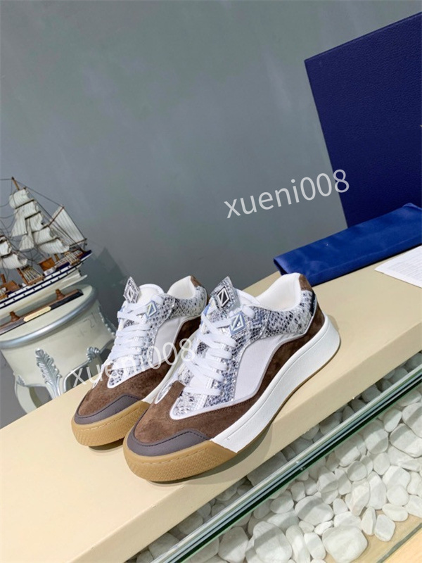 

2021 Run Away sneaker calf leather rainbow Luxury 35-46 Shoe classic runner shoes Hand-finished technical rubber casual sneakers rx211101, Choose the color