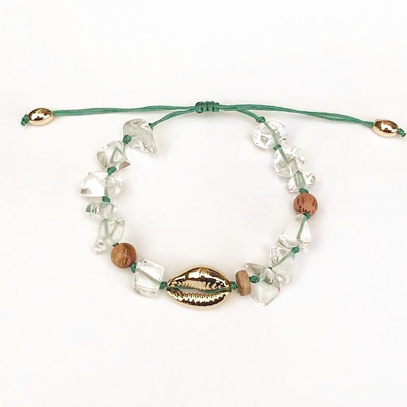 Charm Bracelets Boho Pulseira Feminina NATURAL Big Puka COWRIE Shell BRACELET For Women Gift Bijoux Jewelry Bohemian Bangles-image-707215357