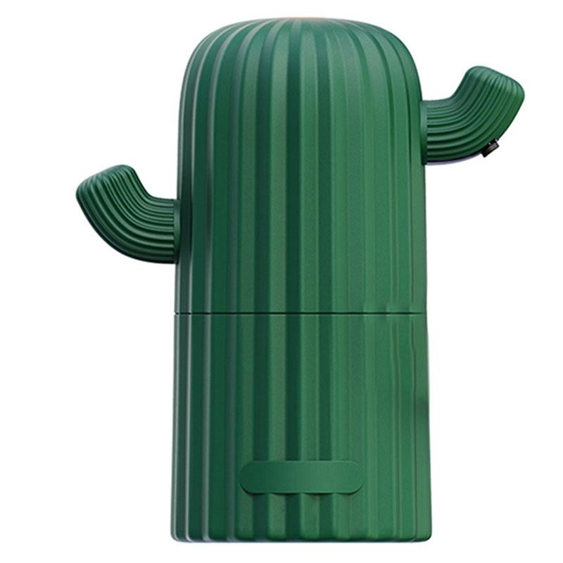 

Liquid Soap Dispenser Cactus Shape Non-Contact Smart Hand Washing Automatic Sensor Container Cleaning Hygiene Green