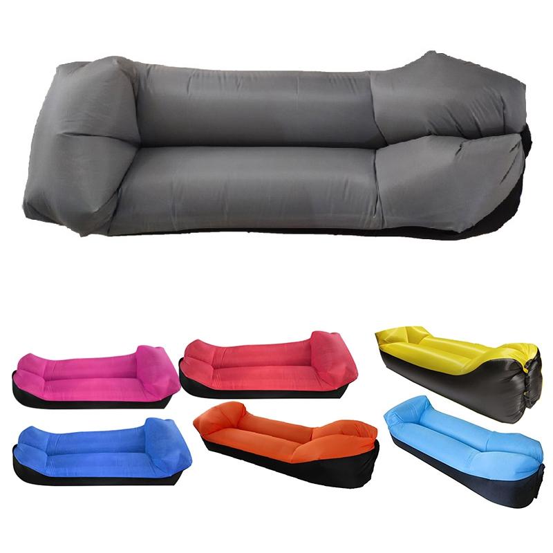 

Camp Furniture Inflatable Sofa Lazy Portable Sleeping Bag Recliner Camping Chair With Waterproof And Anti-Leakage Design