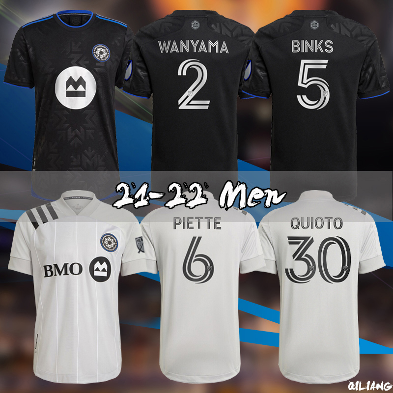 

2021 2022 Club de Foot Montreal HOME AWAY CF SOCCER JERSEYS Impact 21 22 WANYAMA MIHAILOVIC PIETTE QUIOTO MLS FOOTBALL SHIRT