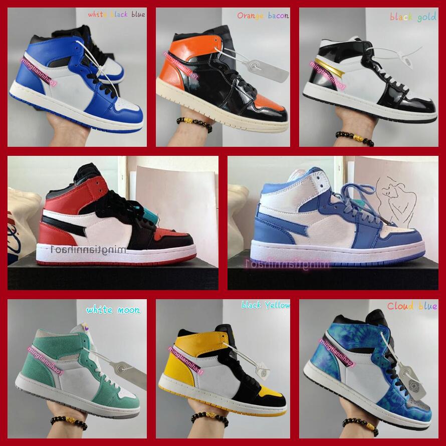 

Classic Mens Women Casual Shoes Fashion High Top PU Leather Outdoor Unisex Skateboard Sneakers 36-44, #19