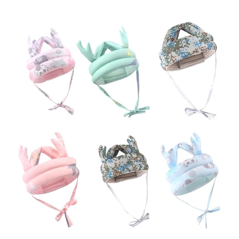 

Caps & Hats Baby Safety Helmet Toddler Children Headguard Infant Head Cushion Protective G99C, Yellow