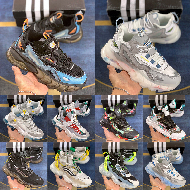 

2021 Top Quality Mens Running Shoes Breathable Fashion Sneakers Casual Shoe White Gold Gum Print Black Silver Deep Blue Green Grey Most Trendy Women Men Trainers, A3 40-44