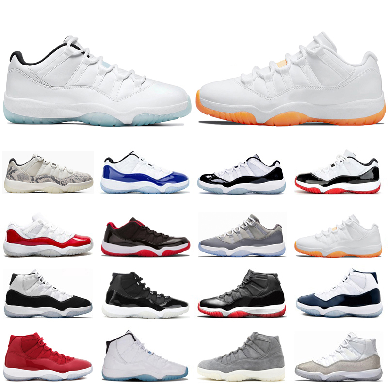 

wholesale 11s Men Wmen Jumpman Basketball Shoes Jubilee 25th Anniversary New Bred Concord 45 Prom Night Legend Blue Trainers Sport Sneakers, #9 grey suede